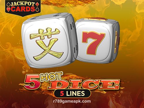 5 Hot Dice Slot Game Card